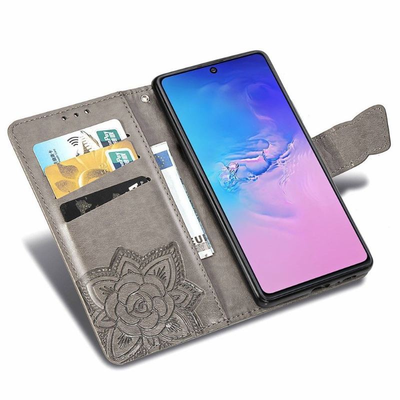 Etui do Samsung Galaxy S10 Lite Anti-fall Motyl Ulga