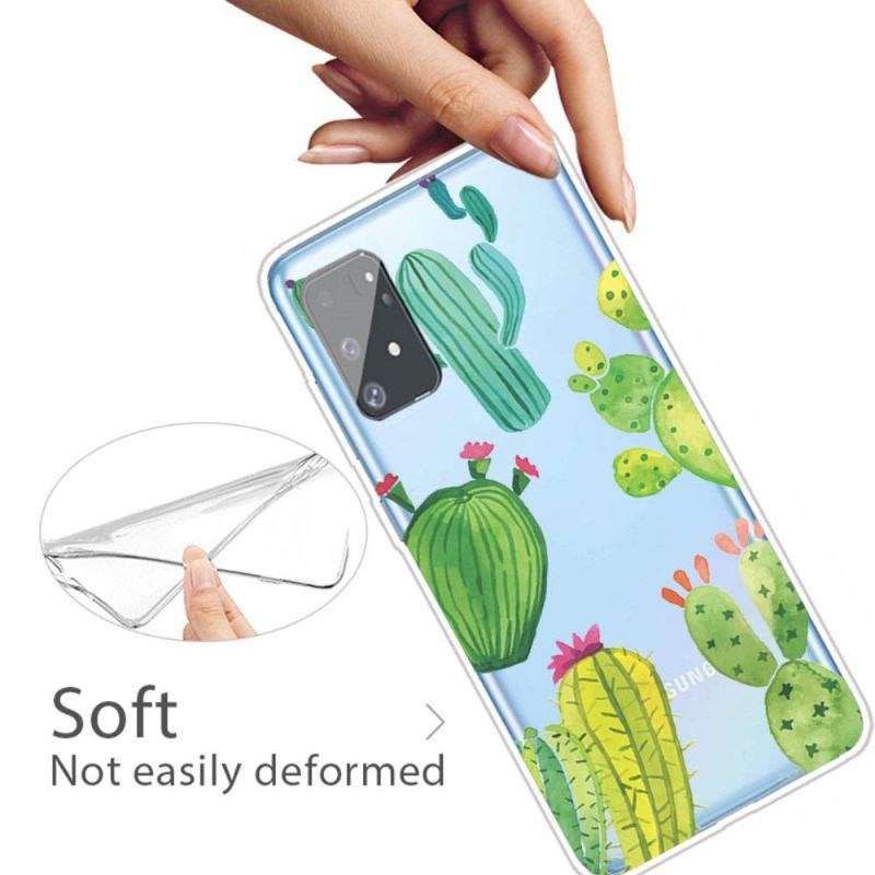 Etui do Samsung Galaxy S10 Lite Anti-fall Przeźroczysty Kaktus