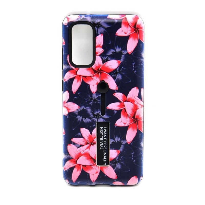 Etui do Samsung Galaxy S10 Lite Tropikalne Liście Funkcja Wsparcia