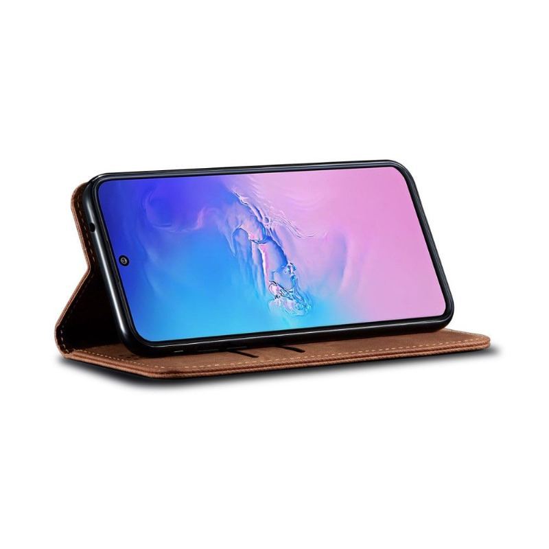 Etui Folio do Samsung Galaxy S10 Lite Stylowe Dżinsy La Giulia