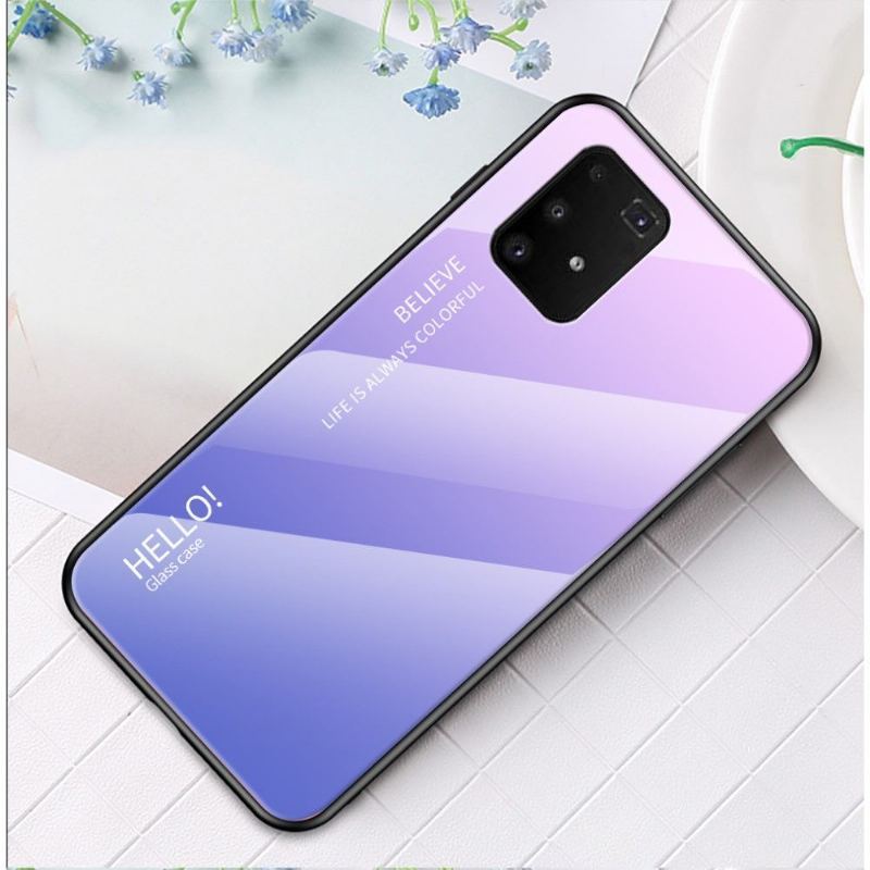 Futerały do Samsung Galaxy S10 Lite Color Gradient Glass Back