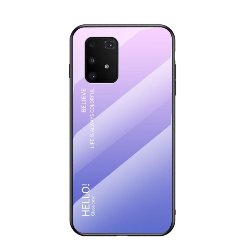 Futerały do Samsung Galaxy S10 Lite Color Gradient Glass Back