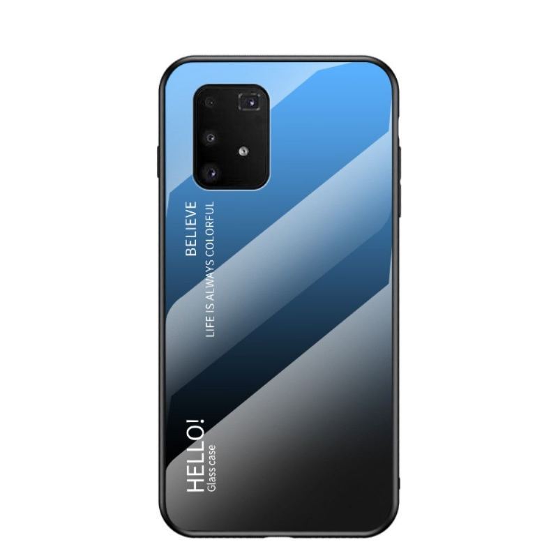 Futerały do Samsung Galaxy S10 Lite Color Gradient Glass Back