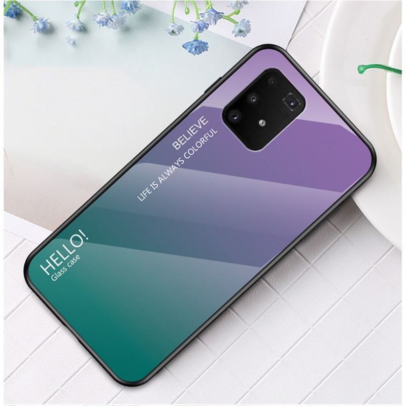 Futerały do Samsung Galaxy S10 Lite Color Gradient Glass Back