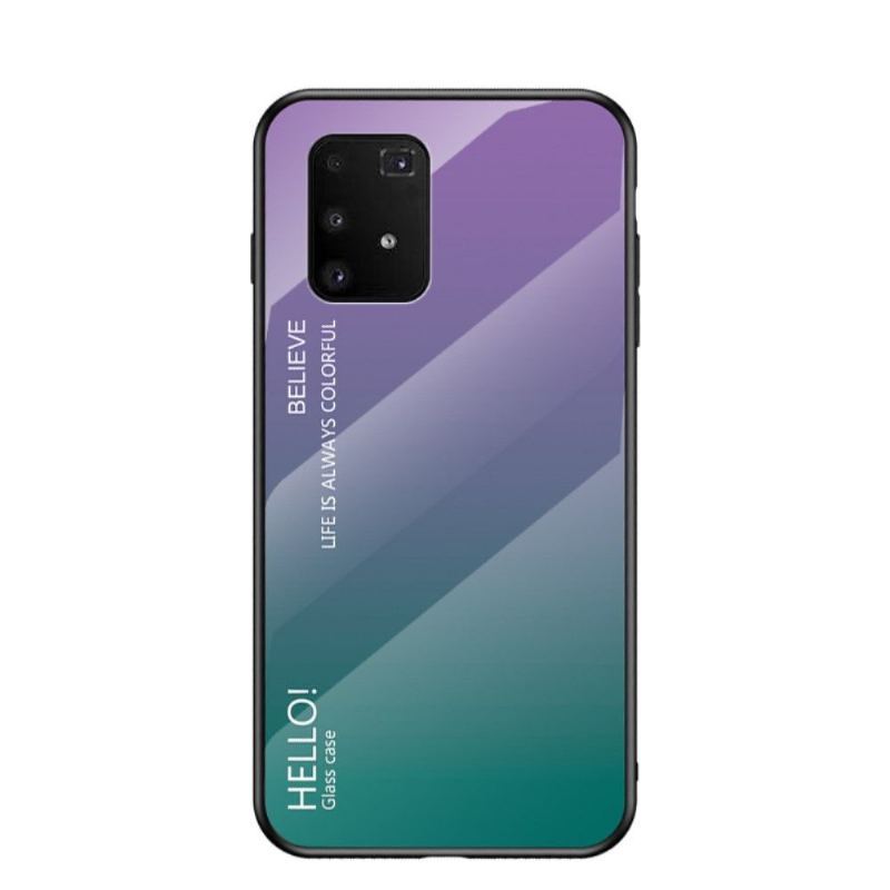 Futerały do Samsung Galaxy S10 Lite Color Gradient Glass Back