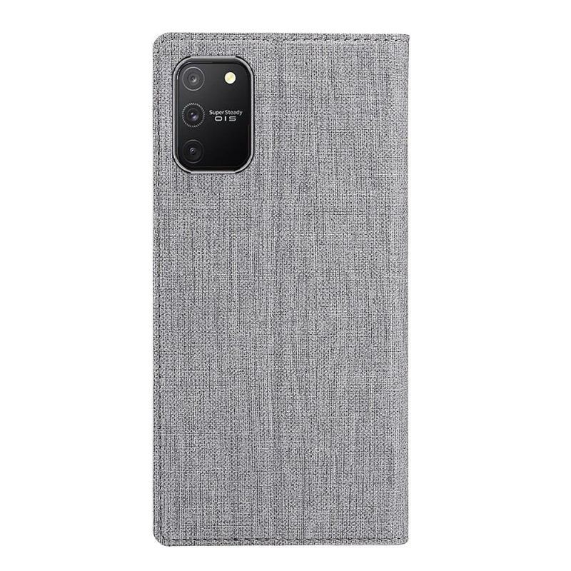 Skórzany Futerał do Samsung Galaxy S10 Lite Anti-fall Braces Support Function