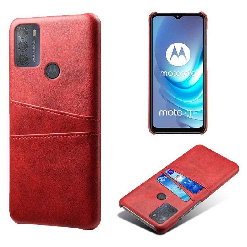 Etui do Motorola Moto G50 Anti-fall Melody Skórzany Uchwyt Na Karty