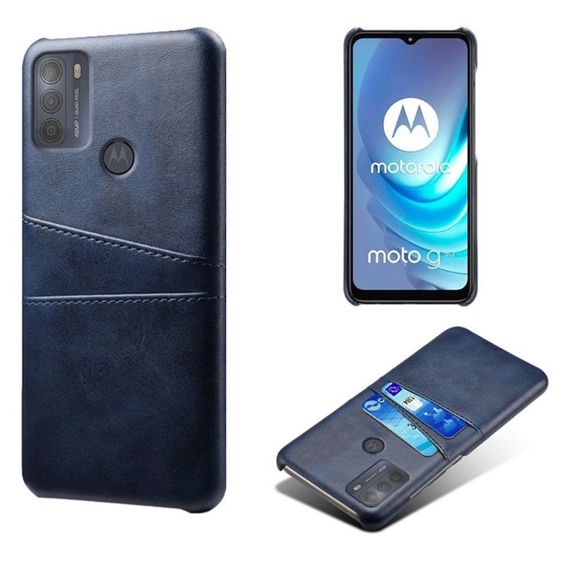 Etui do Motorola Moto G50 Anti-fall Melody Skórzany Uchwyt Na Karty