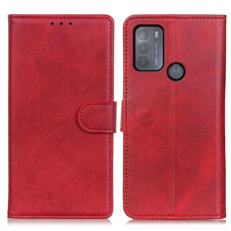 Etui Folio do Motorola Moto G50 Marius Efekt Matowej Skóry