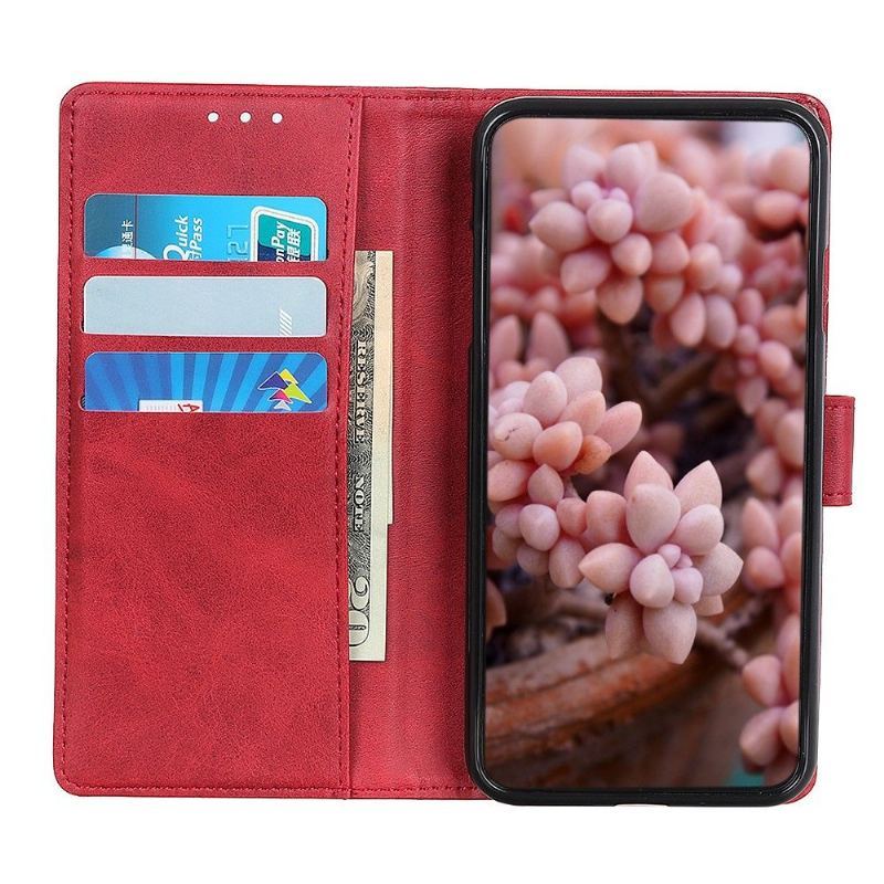 Etui Folio do Motorola Moto G50 Marius Efekt Matowej Skóry