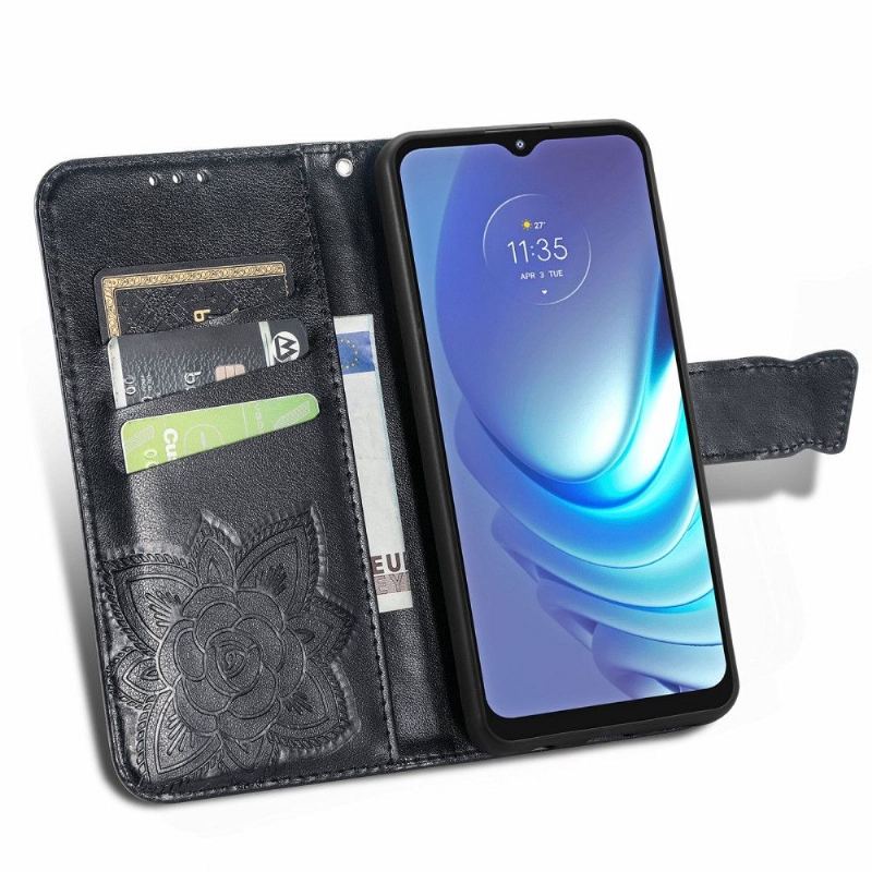 Etui Na Telefon Pokrowce do Motorola Moto G50 Biznes Motyl Ulga