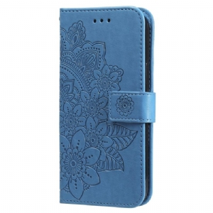 Etui Folio Poco X6 5g Mandala Ze Smyczą