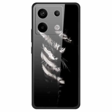 Futerały Poco X6 5g Etui Na Telefon Szkło Hartowane Shadow Cat