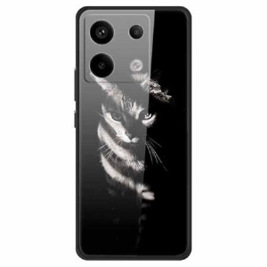 Futerały Poco X6 5g Etui Na Telefon Szkło Hartowane Shadow Cat