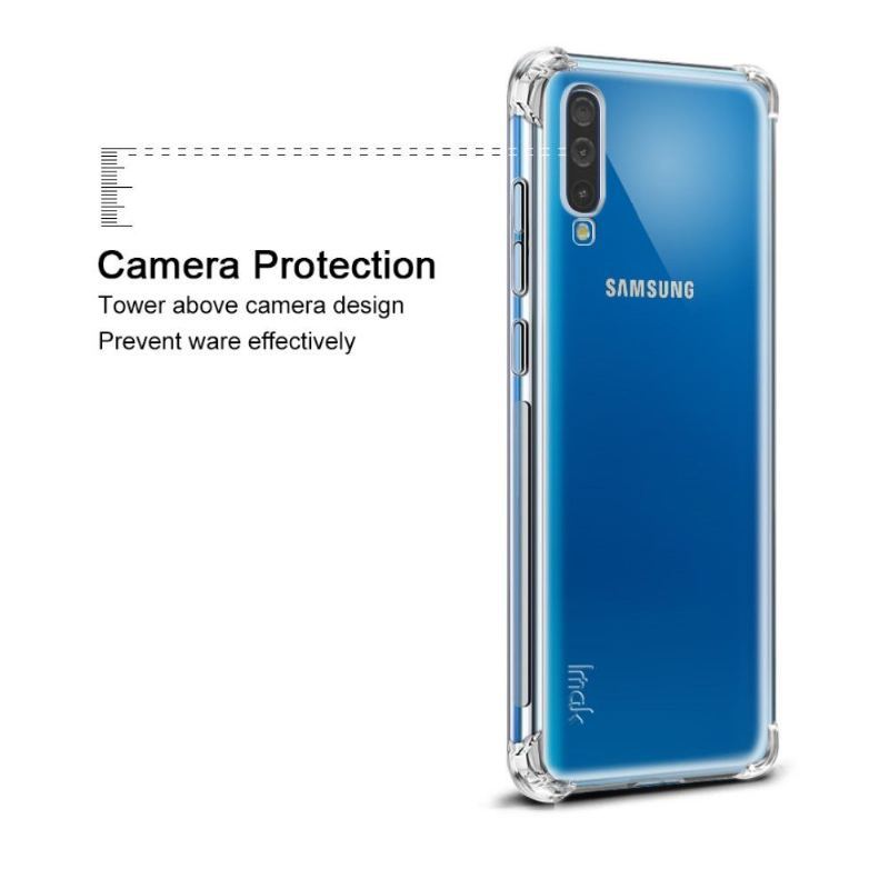 Etui do Samsung Galaxy A70 Anti-fall Class Protect — Wyczyść