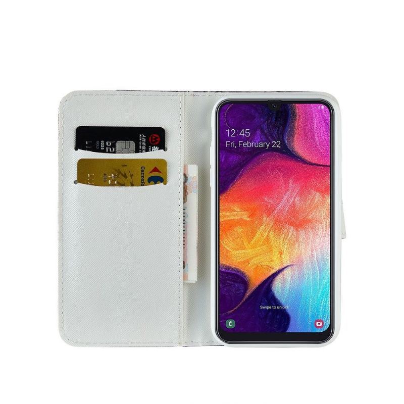 Etui do Samsung Galaxy A70 Anti-fall Efekt Glamour Krokodyla