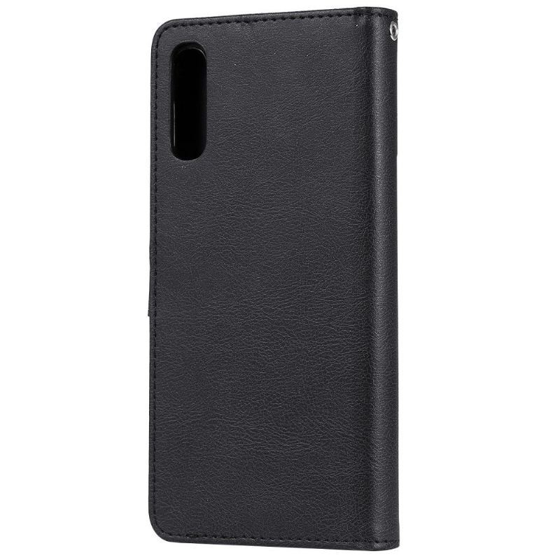 Etui Etui do Samsung Galaxy A70 Anti-fall Magnetyczna Sztuczna Skóra