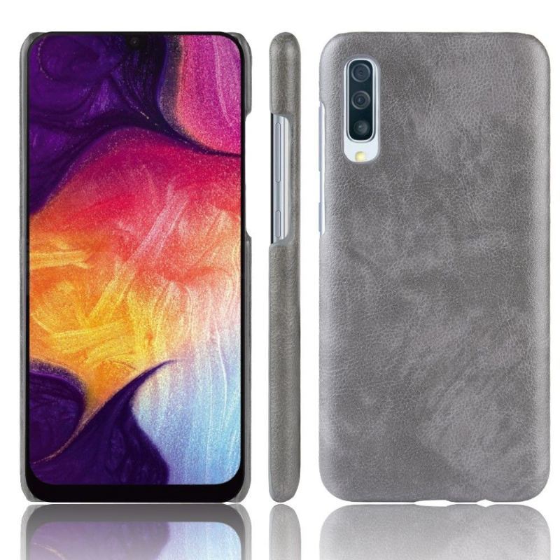 Etui do Samsung Galaxy A70 Anti-fall Premium Skórzany Efekt