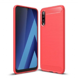 Etui do Samsung Galaxy A70 Carbon Brushed Gel