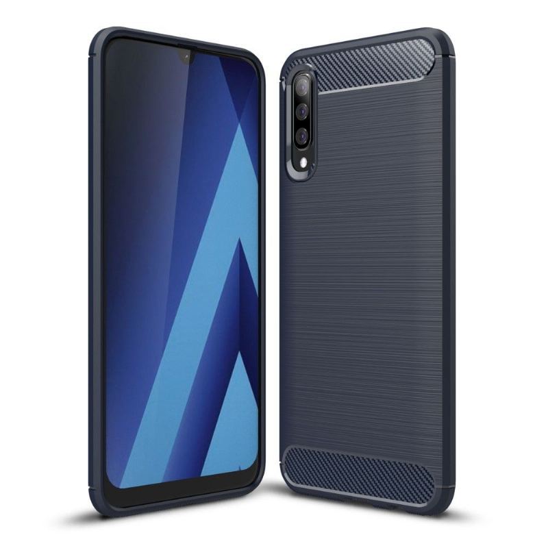 Etui do Samsung Galaxy A70 Carbon Brushed Gel