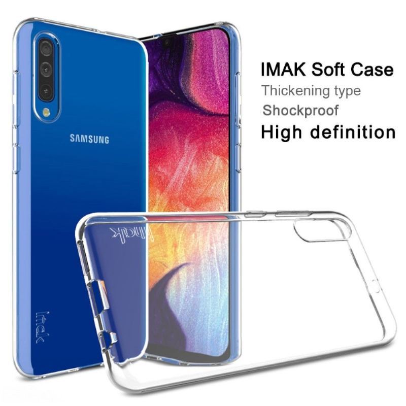 Etui do Samsung Galaxy A70 Classic Przezroczysty Ultra Miękki