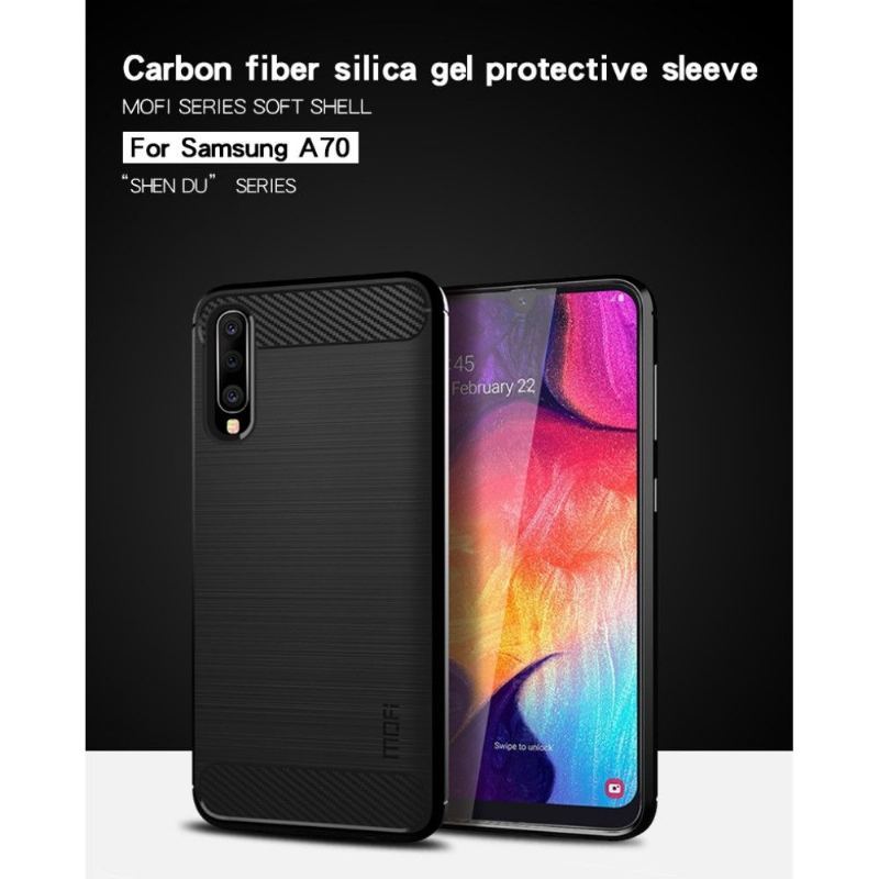 Etui do Samsung Galaxy A70 Szczotkowane Mofi