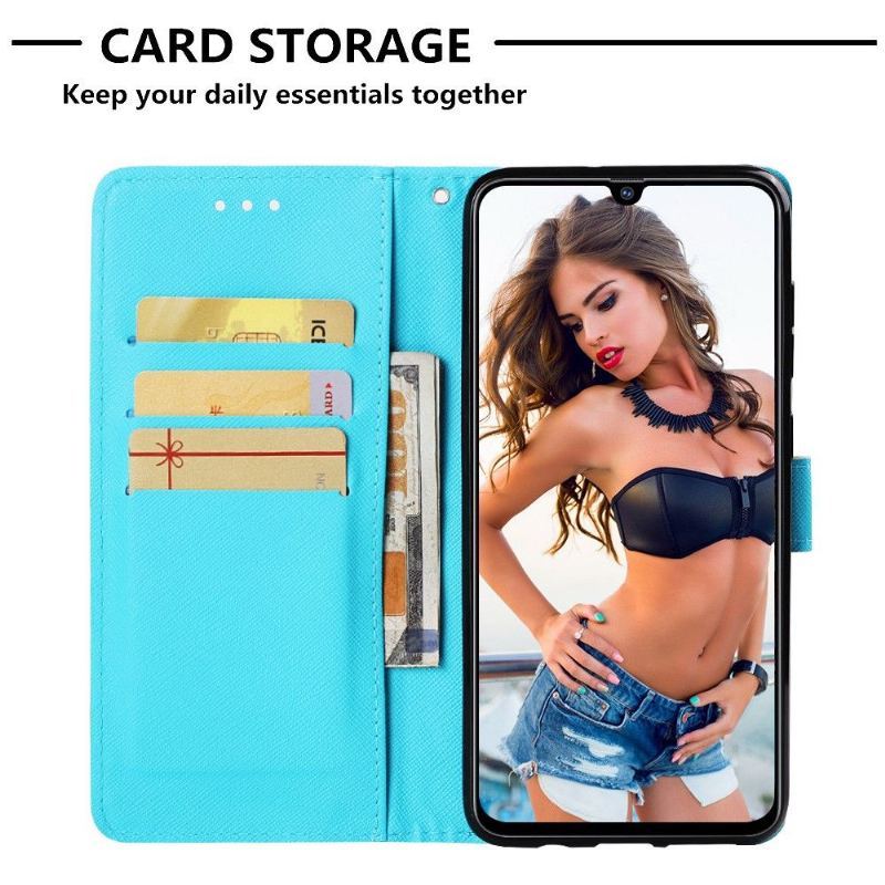 Etui Folio do Samsung Galaxy A70 Calavera Wzór