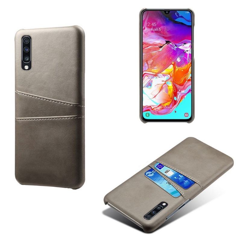 Futerały do Samsung Galaxy A70 Melody Skórzany Uchwyt Na Karty