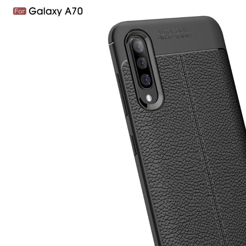 Futerały do Samsung Galaxy A70 Żel Wykończeniowy Ze Sztucznej Skóry