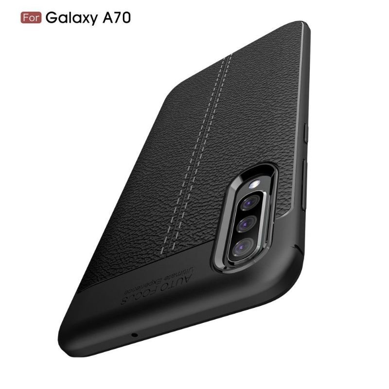 Futerały do Samsung Galaxy A70 Żel Wykończeniowy Ze Sztucznej Skóry