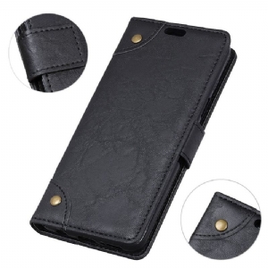 Etui do Sony Xperia 10 Plus Classic Faux Leather Styl Retro Simon