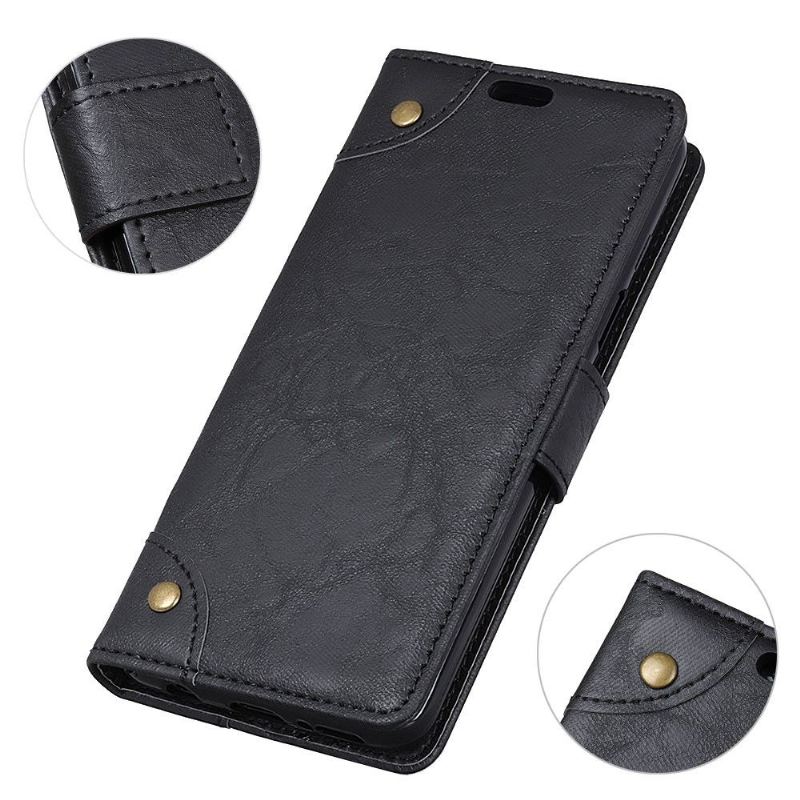 Etui do Sony Xperia 10 Plus Classic Faux Leather Styl Retro Simon