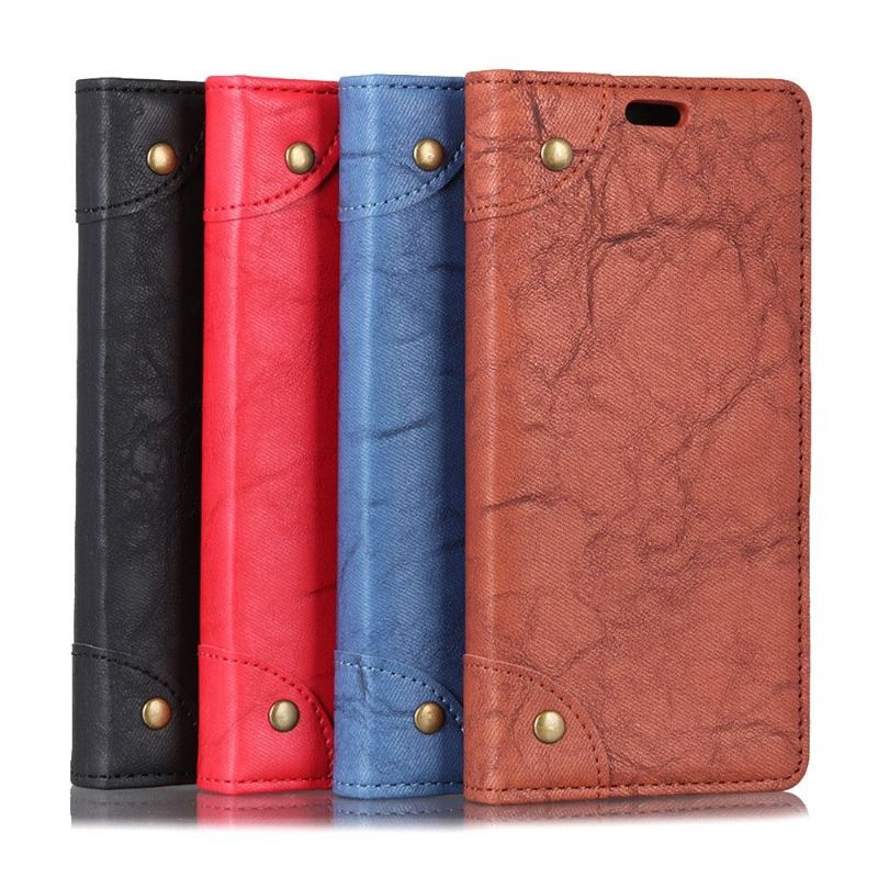 Etui do Sony Xperia 10 Plus Classic Faux Leather Styl Retro Simon