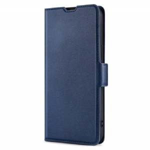 Etui Folio do Xiaomi 12T / 12T Pro Bardzo Cienka Sztuczna Skóra