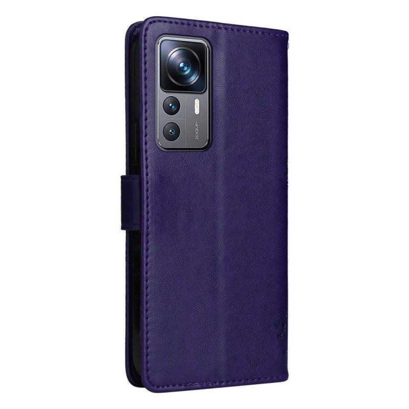 Etui Folio do Xiaomi 12T / 12T Pro Kot Pod Drzewem