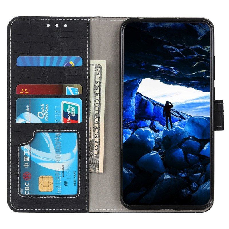 Etui Folio do Xiaomi 12T / 12T Pro Krokodyl