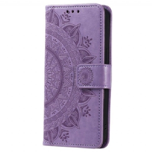 Etui Folio do Xiaomi 12T / 12T Pro Mandala Sun Ze Smyczą