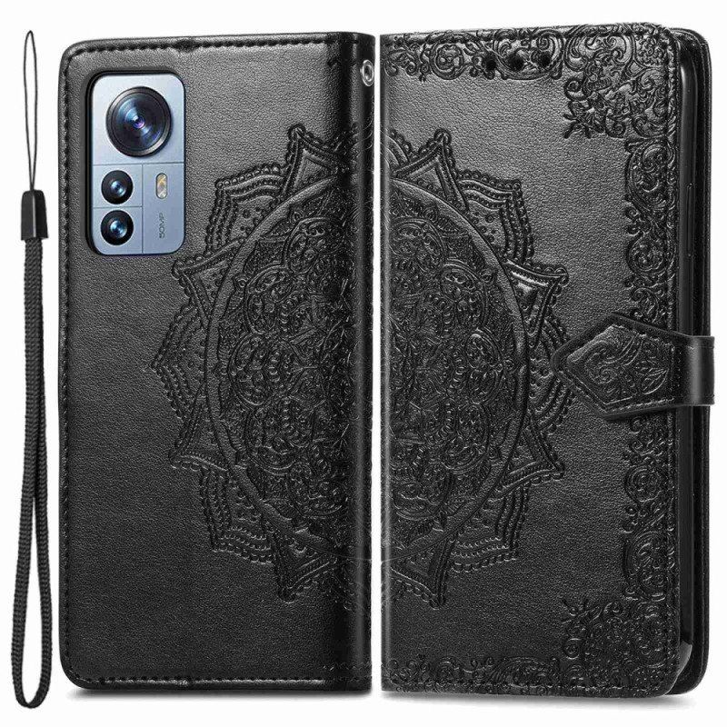 Etui Folio do Xiaomi 12T / 12T Pro Vintage Mandala