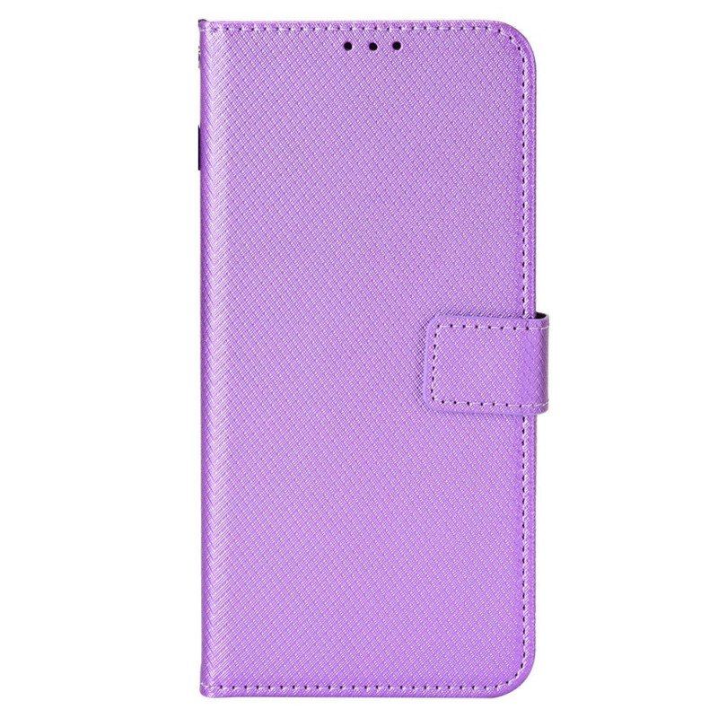 Etui Folio do Xiaomi 12T / 12T Pro z Łańcuch Pasek Ze Sztucznej Skóry