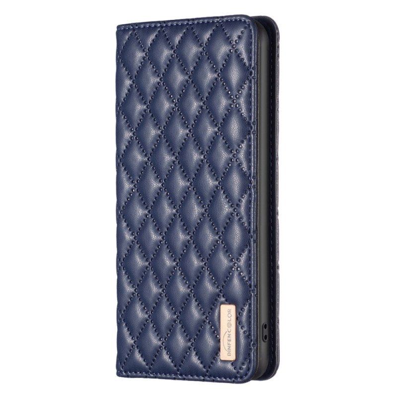 Etui Na Telefon do Xiaomi 12T / 12T Pro Etui Folio Kolor Pikowany Binfen