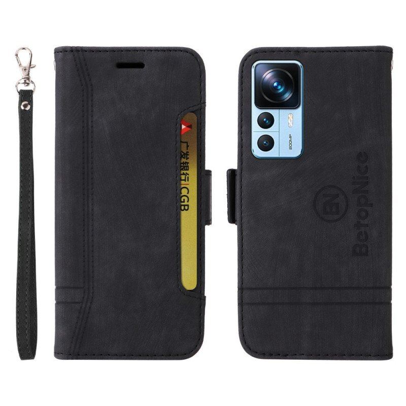 Obudowa Etui Na Telefon do Xiaomi 12T / 12T Pro Betopnice Przednie Etui Na Karty