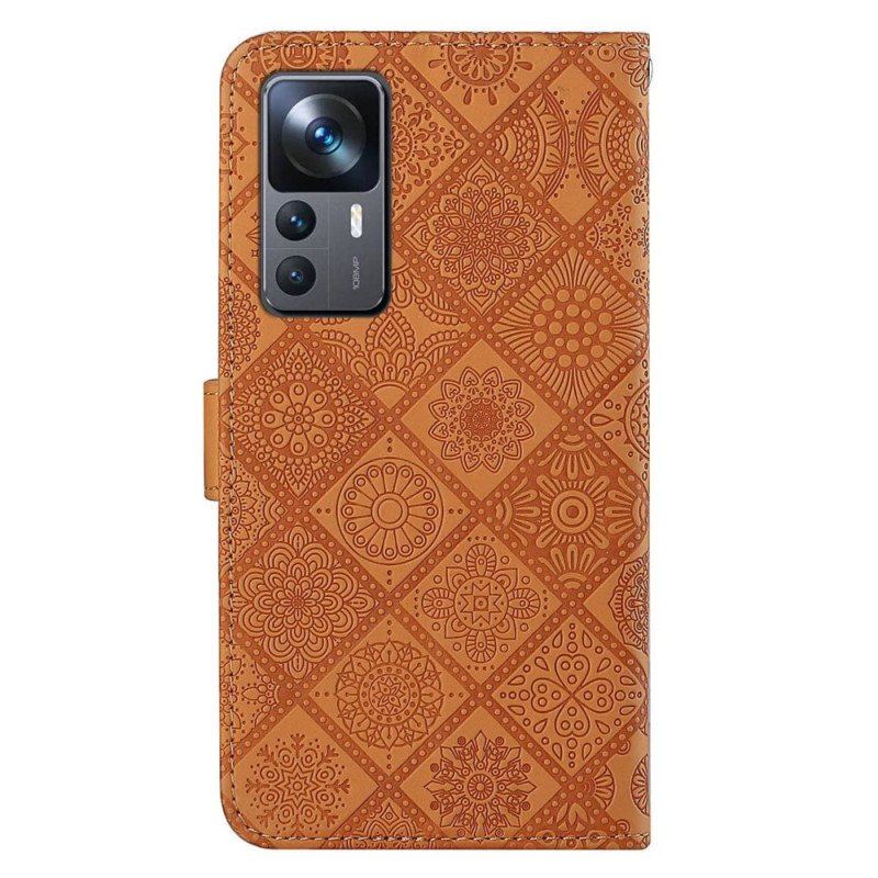 Obudowa Etui Na Telefon do Xiaomi 12T / 12T Pro Kwiatowy Wzór