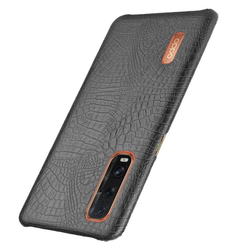 Etui do Oppo Find X2 Pro Classic Croco Efekt Skóry