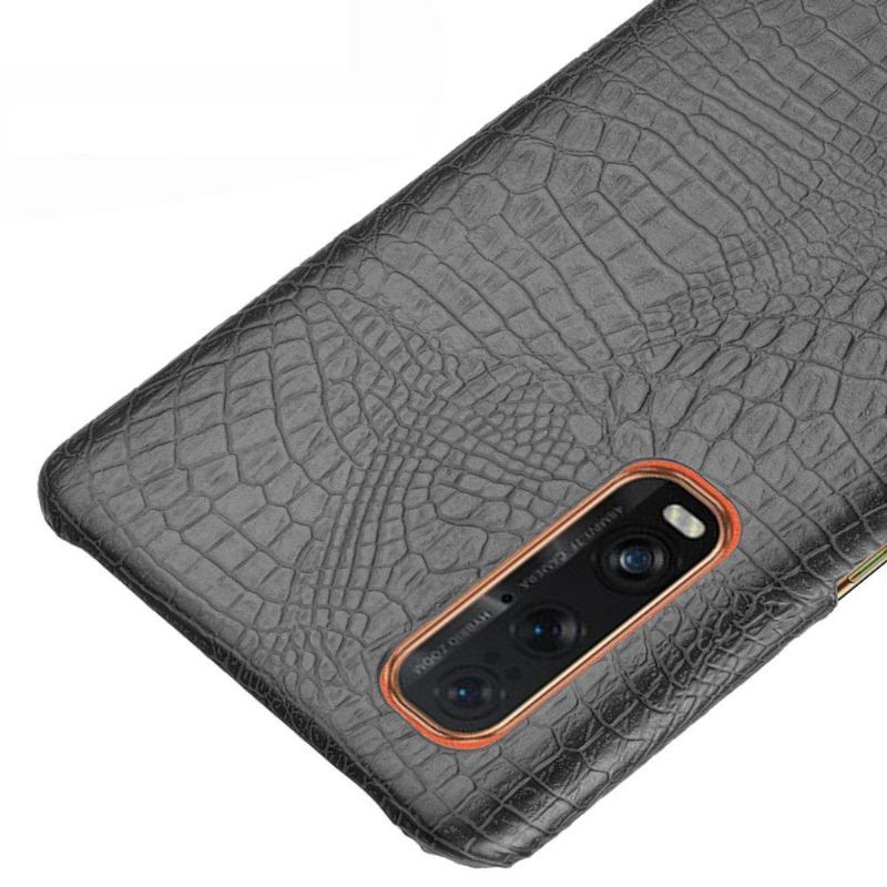 Etui do Oppo Find X2 Pro Classic Croco Efekt Skóry