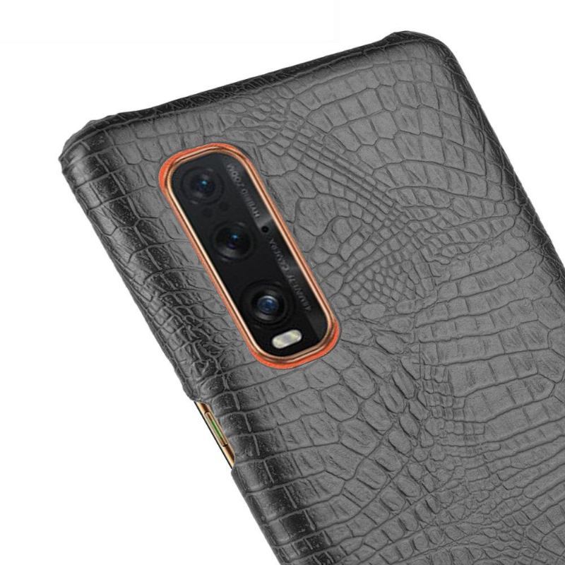 Etui do Oppo Find X2 Pro Classic Croco Efekt Skóry