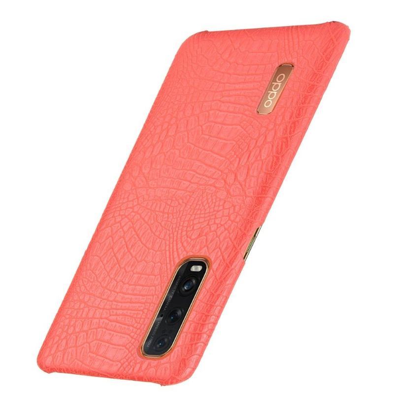 Etui do Oppo Find X2 Pro Classic Croco Efekt Skóry