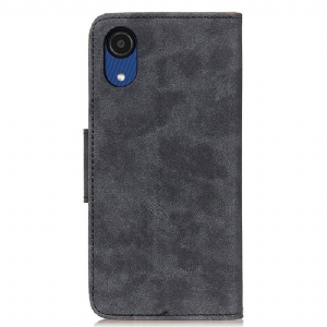 Case do Samsung Galaxy A03 Core Edouard Faux Leather Vintage