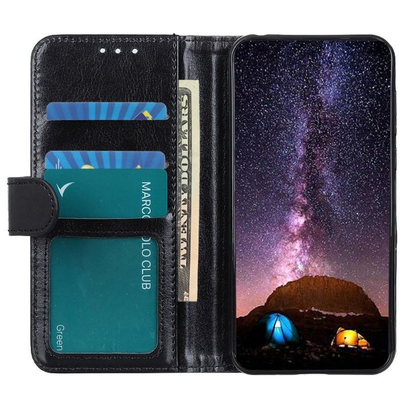 Etui do Samsung Galaxy A03 Core Anti-fall Etui Folio Faux Leather Folio Stand Funkcja