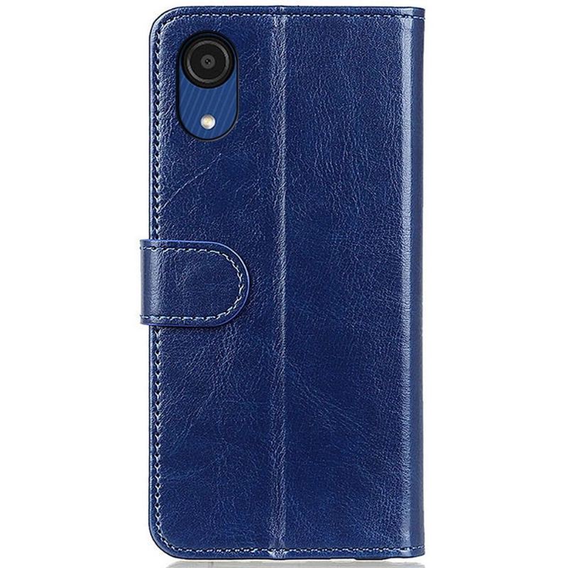 Etui do Samsung Galaxy A03 Core Anti-fall Etui Folio Faux Leather Folio Stand Funkcja