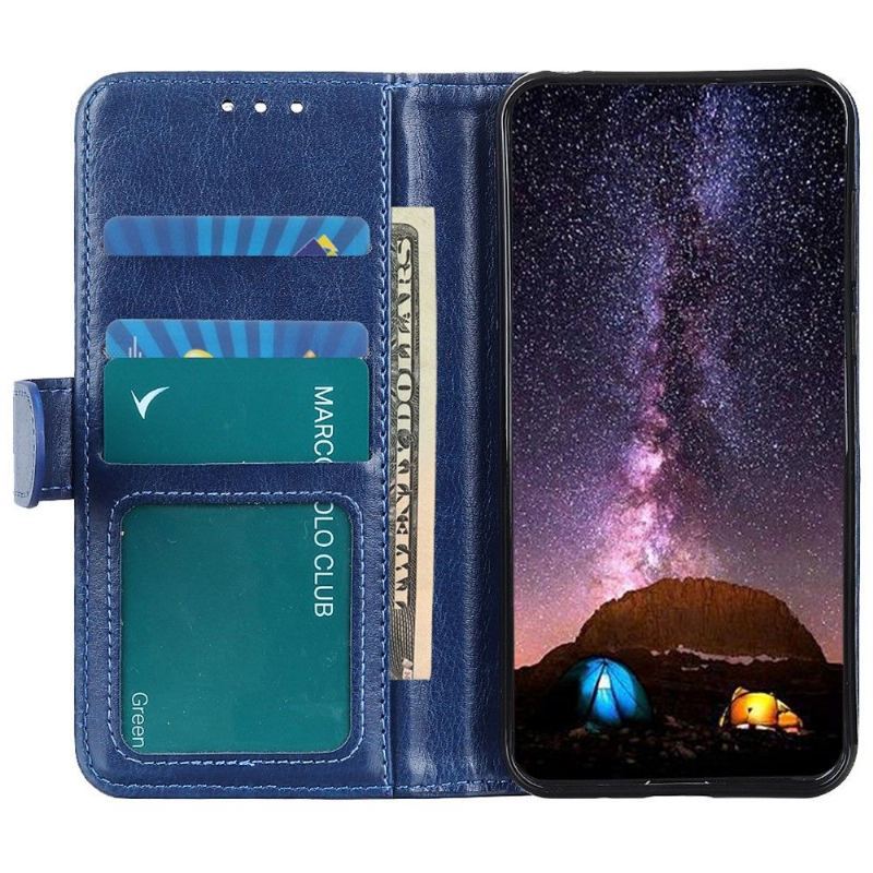 Etui do Samsung Galaxy A03 Core Anti-fall Etui Folio Faux Leather Folio Stand Funkcja